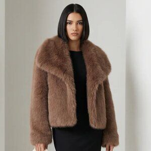 Never Worn Boreal Luxe Neriah Faux Fur Coat